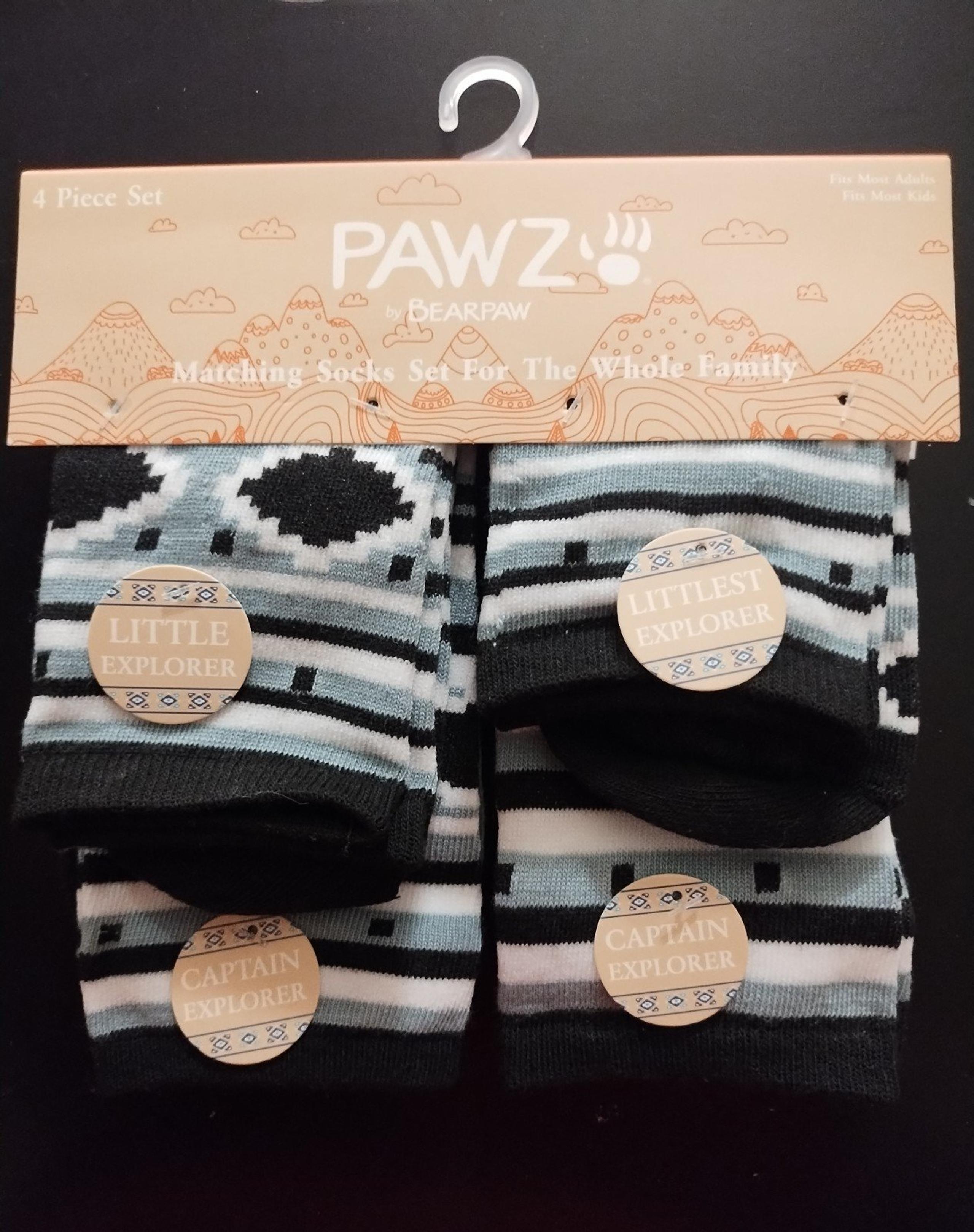 Bearpaw Matching Socks for Whole Family