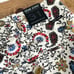 Dear John Finnegan Roll Cuff Printed Paisley Ladies Shorts 31 Size 12 Inseam 4.5