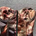 Copper Paint Stained Vintage Corset Top