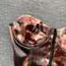 Copper Paint Stained Vintage Corset Top