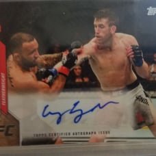 2020 Topps UFC Cory Sandhagen Auto