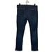 Rag & Bone Blue Orson Capri Raw Hem Cotton Blend Casual Denim Jeans Women Sz 30