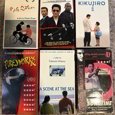 Takeshi Kitano Vhs Lot - Kids Return, Sonatine, Brother, Hana-Bi, Kikujiro, Etc.