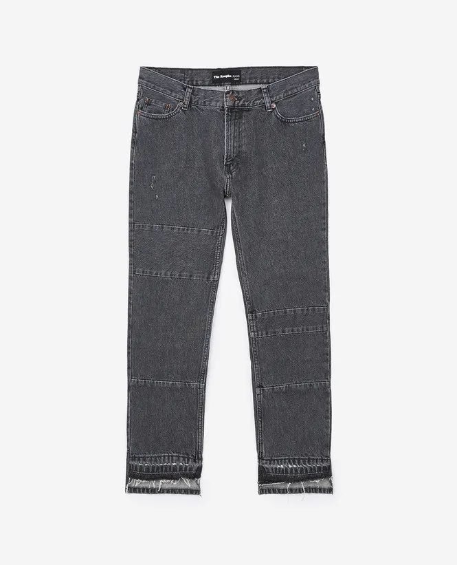 THE KOOPLES Nelly Baggy Patchwork Denim