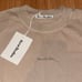 Men’s Tan Acne Studios Logo T-Shirt, Size Large, Brand New With Tags