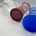 Various Colored Glass Hyacinths Forcing Vases