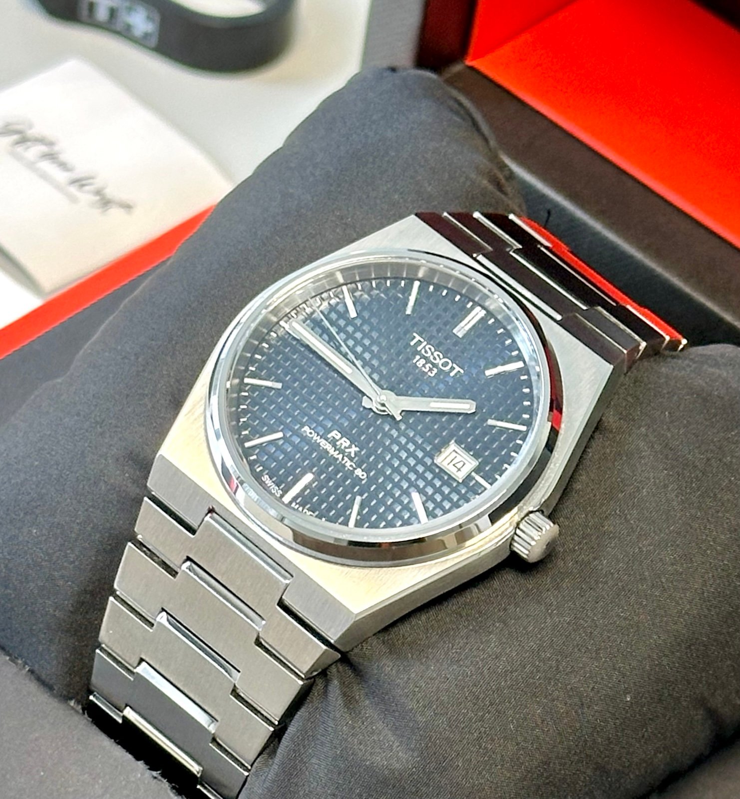 Tissot PRX T137407A Powermatic 80 Blue Dial Stainless Steel 40mm Men’s Watch