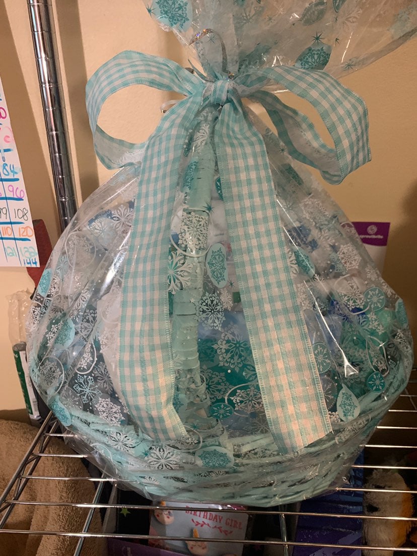 Custom ordered baskets and handmade orde