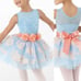 Weissman Dance HOW TO BELIEVE 9318 Blue tutu ballet costume small child SC