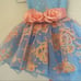 Weissman Dance HOW TO BELIEVE 9318 Blue tutu ballet costume small child SC