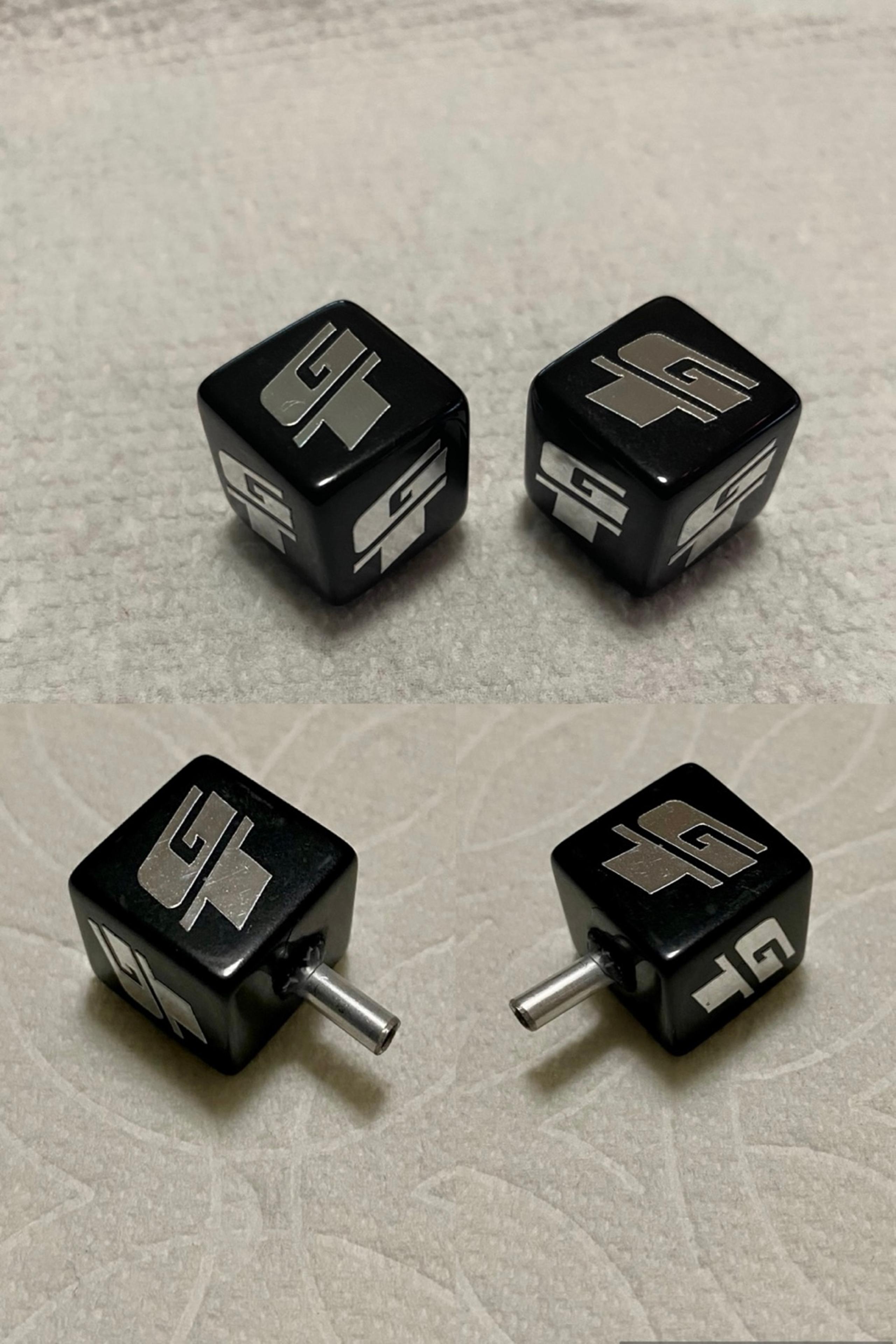 Gt bmx air valve caps and brake cable end caps