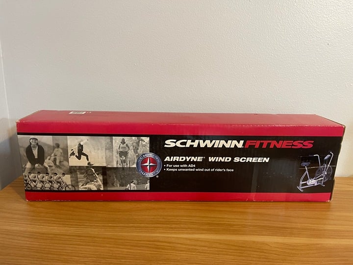 Chrome SCHWINN Fitness AIRDYNE BIKE WIND SCREEN SHIELD WINDSCREEN FENDER GUARD N