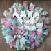 Easter Bunny Bottoms Welcome Wreath