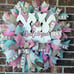 Easter Bunny Bottoms Welcome Wreath