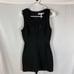 BCBGeneration Black Lace Inlay Sleeveless Pocket Romper NWT Size 0 FLAW