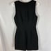 BCBGeneration Black Lace Inlay Sleeveless Pocket Romper NWT Size 0 FLAW