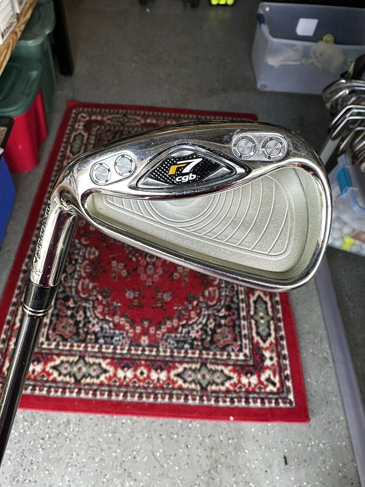 Taylormade R7 CGB Max 6 Iron Left Handed Regular Flex Steel Shaft