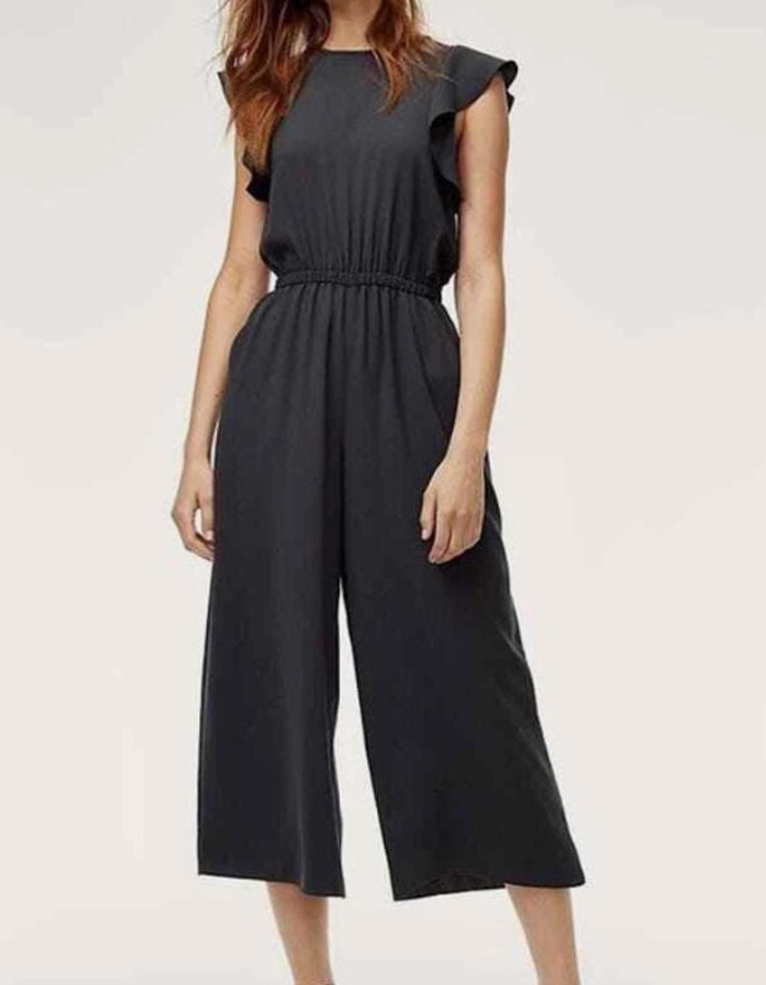 Aritzia Wilfred Fleurette Jumpsuit Classic Navy NEW with TAGS! Size S Small