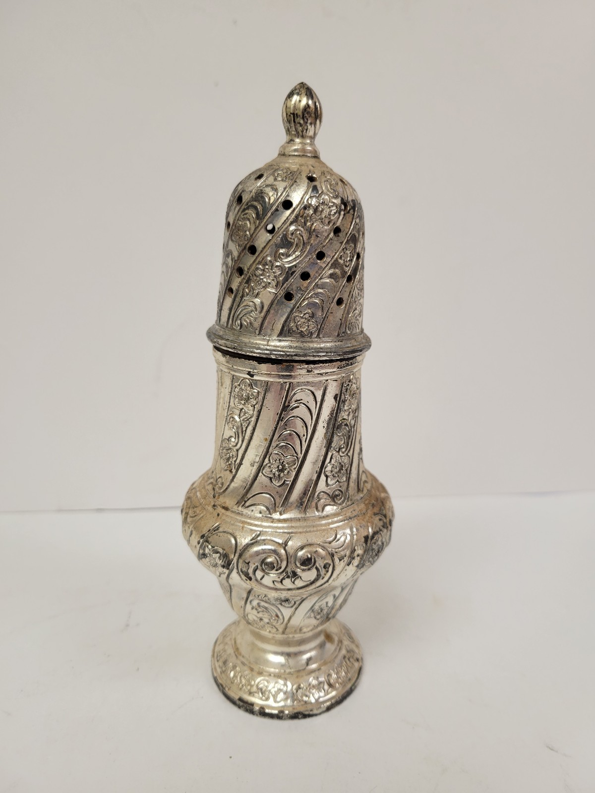 Antique Silver England Sugar Shaker/Sifter