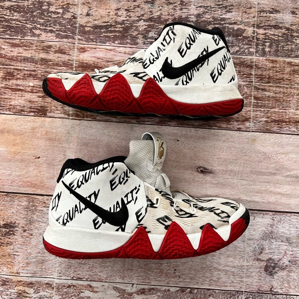 Nike Kyrie 4 GS BHM Equality Basketball Shoes Size 4.5Y