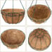 Coco Coconut Liner Round Metal Wire Flower Pots Planter Plant Holder