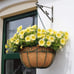 Coco Coconut Liner Round Metal Wire Flower Pots Planter Plant Holder