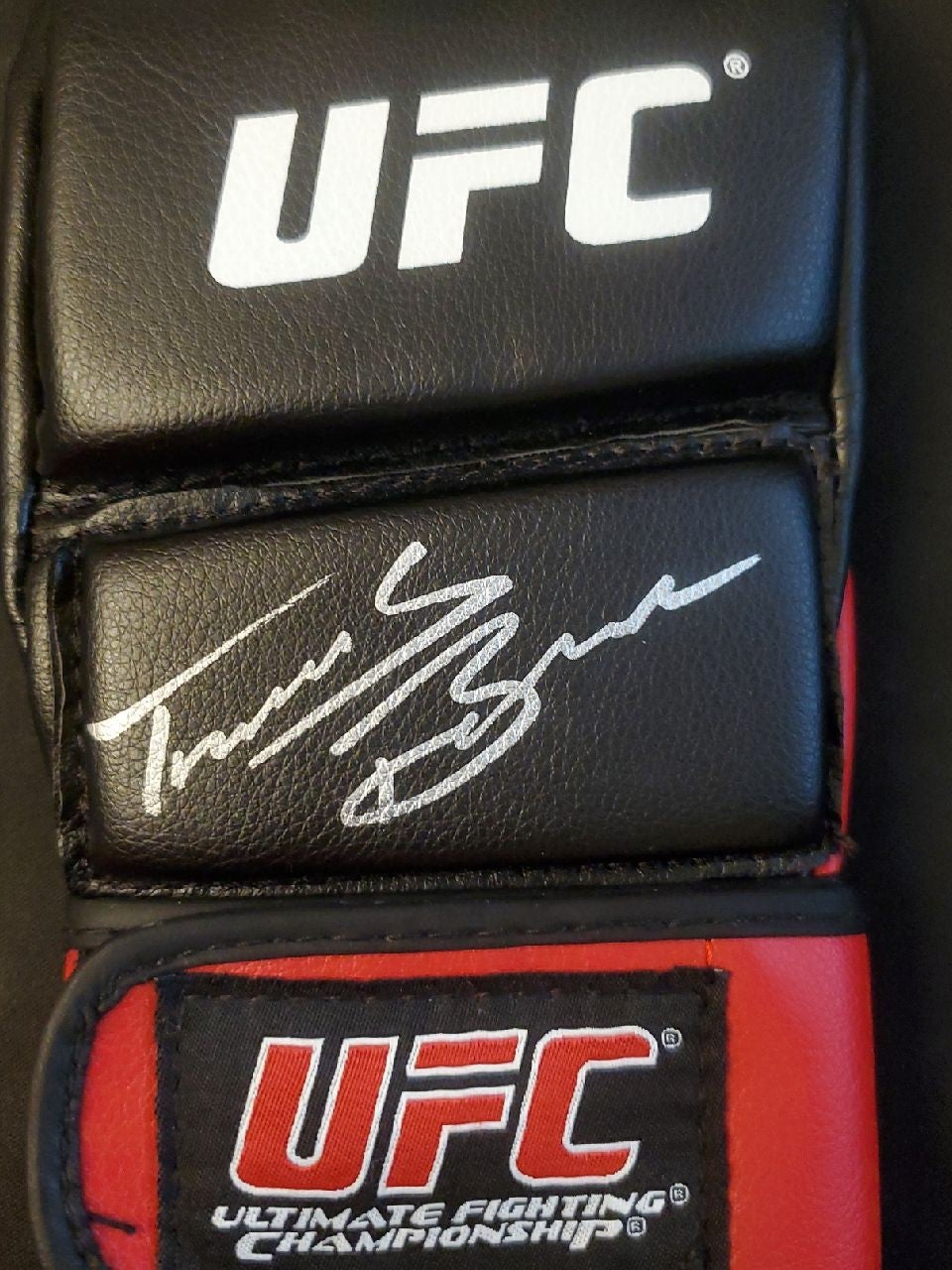Travis Browne Signed UFC Glove w/COA