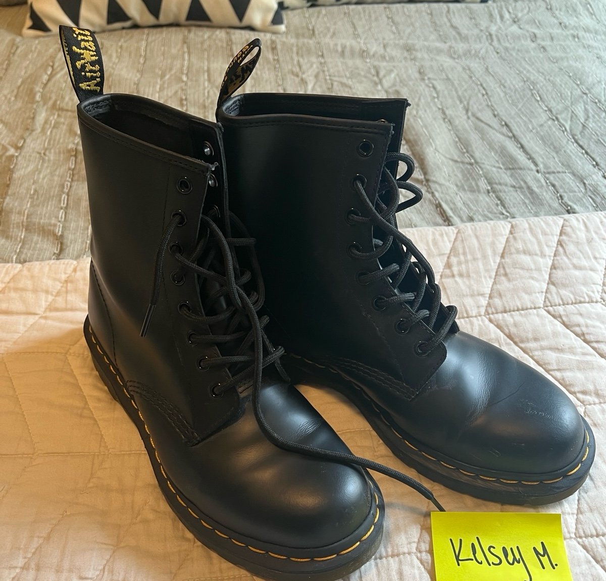 Black Doc Martens Size 9