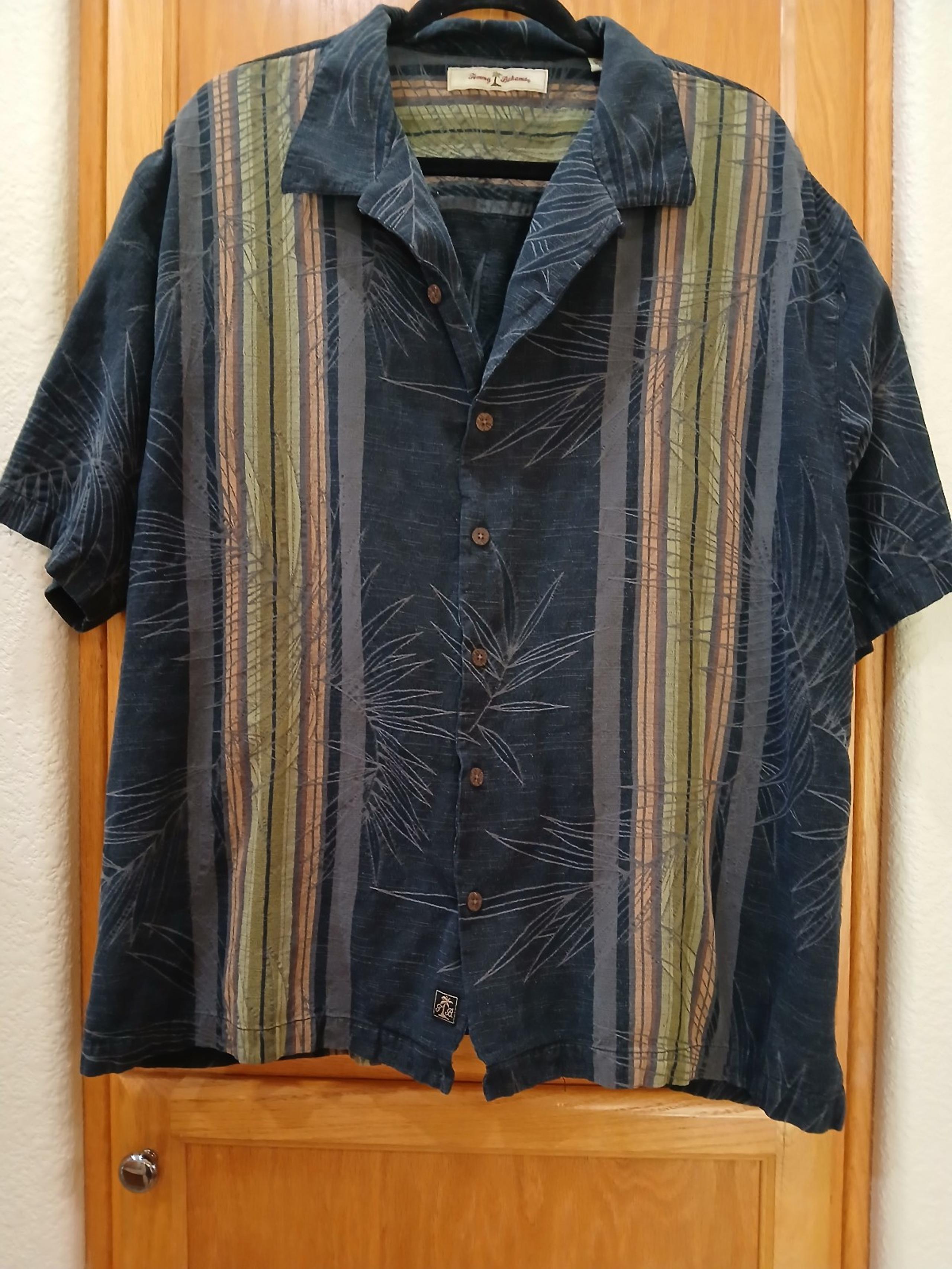 Tommy Bahama Mens silk camp shirt