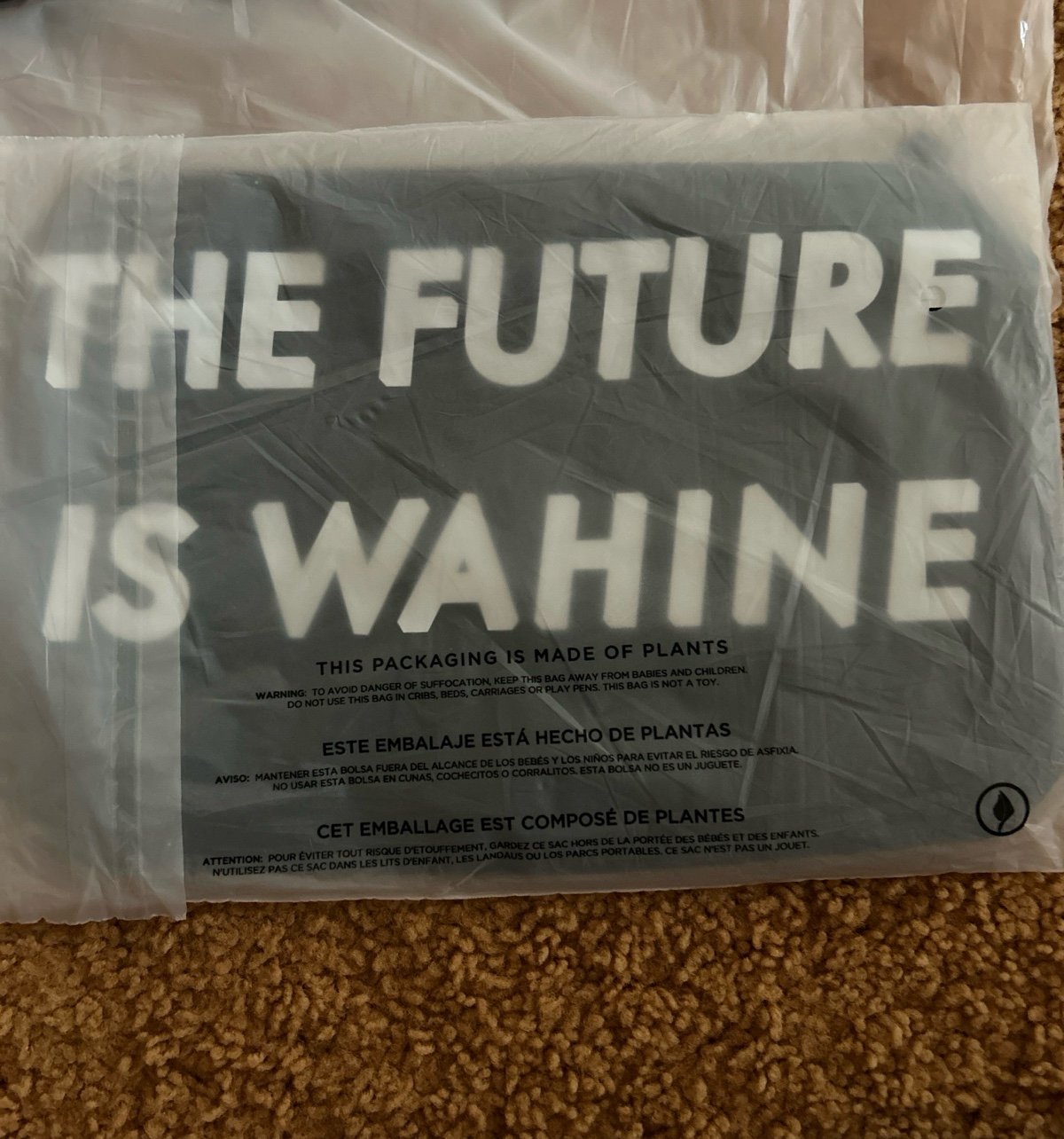 Nwt Aloha collection the future is wahine small pouch