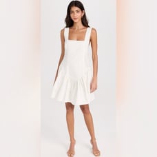O.P.T Savvas Dress - White
