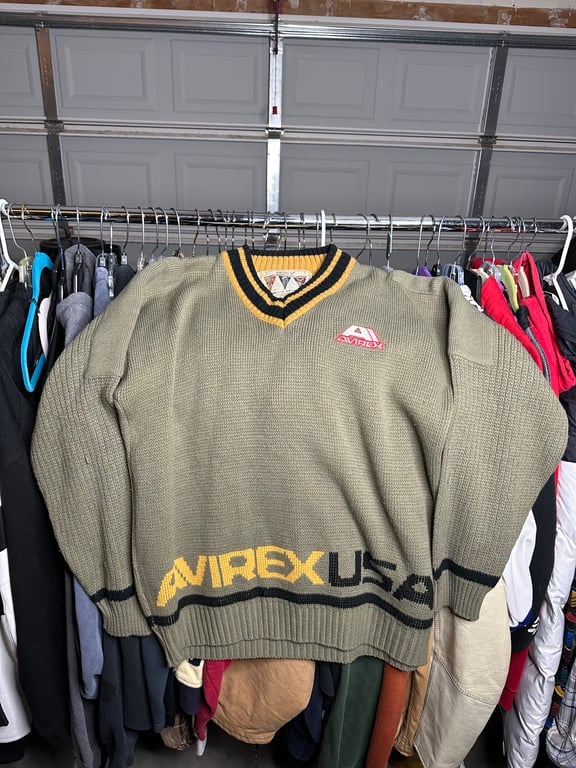 Avirex USA Varsity Style Sweater