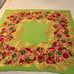 Beautiful Vintage Spring/Summer Green Channel Scarf
