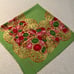 Beautiful Vintage Spring/Summer Green Channel Scarf