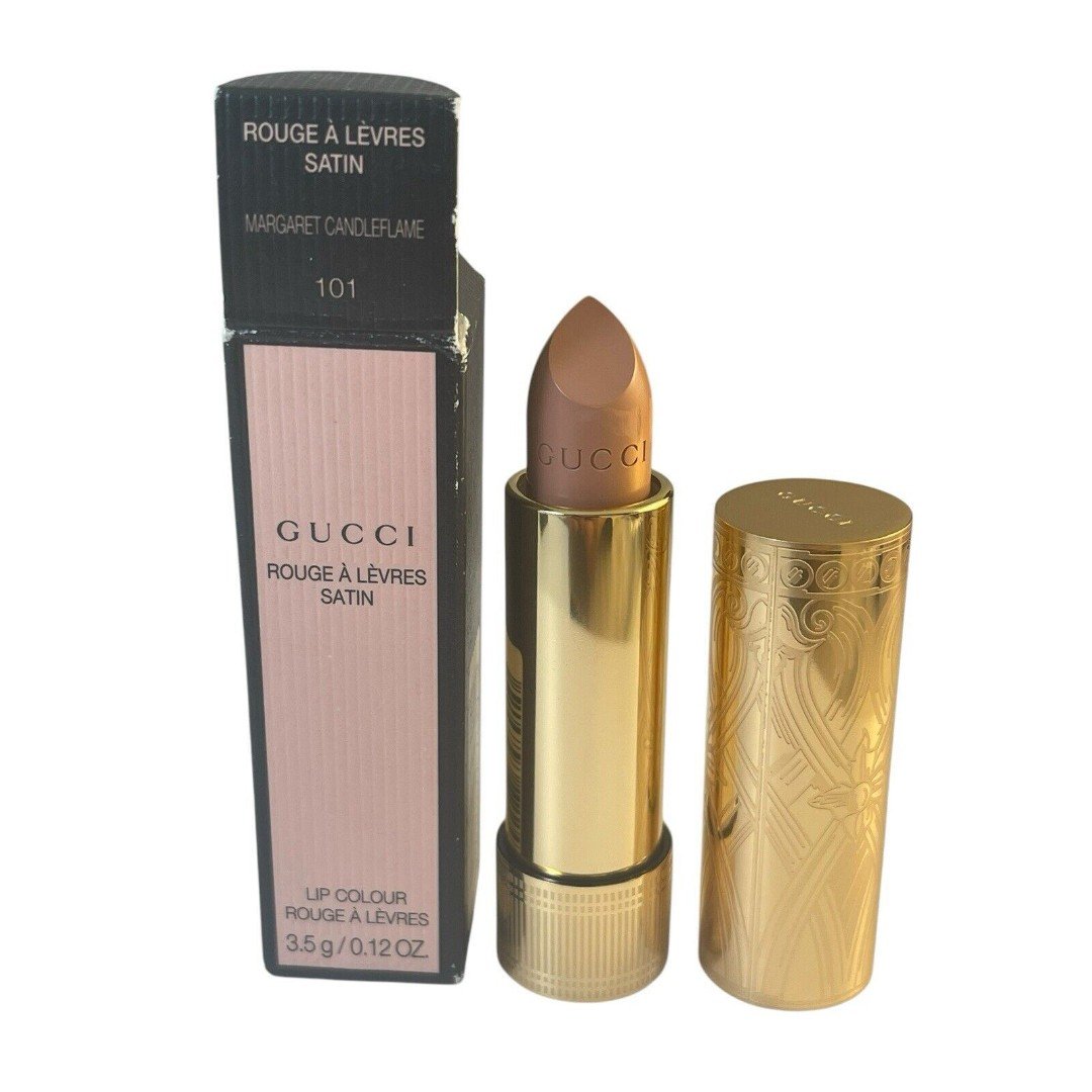 GUCCI Rouge À Lèvres Satin Lipstick-Margaret candleflame