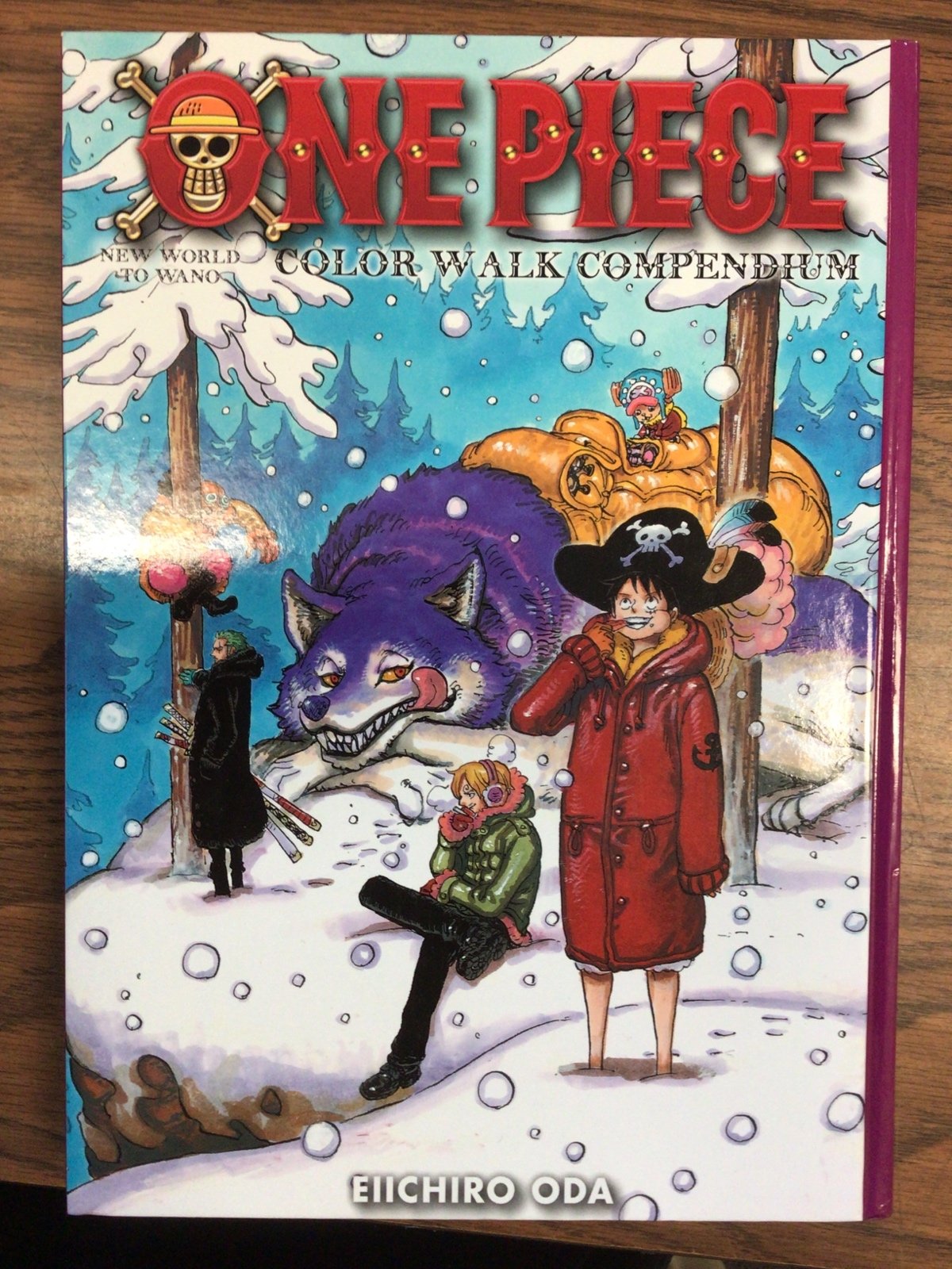 One Piece New World to Wano Color Walk Compendium Artbook - New