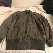 Army Green Bomber Jacket