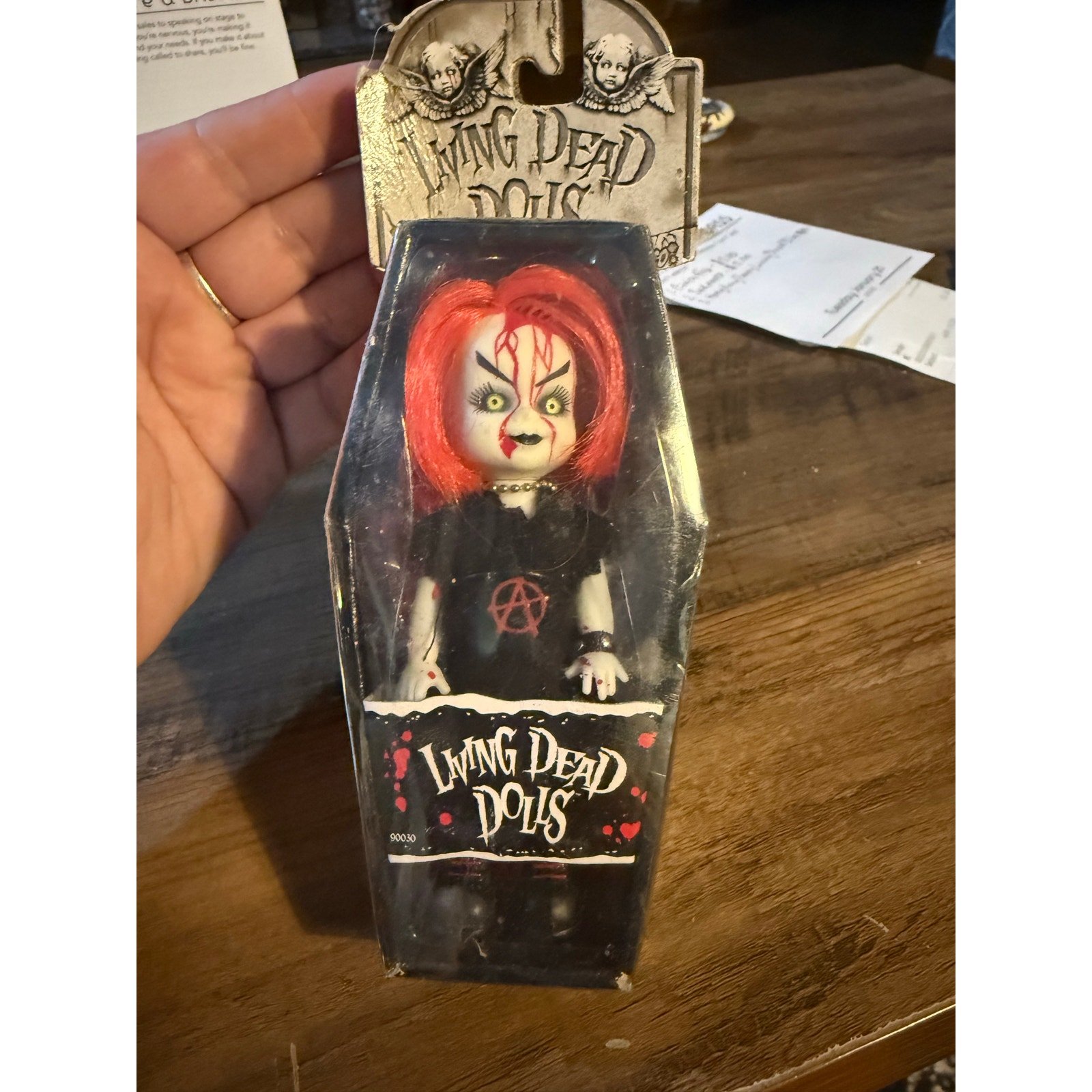 Living Dead Dolls 2003 Rare Hong Kong Penny Anarchy 6 Miniature Doll Mezco Toys