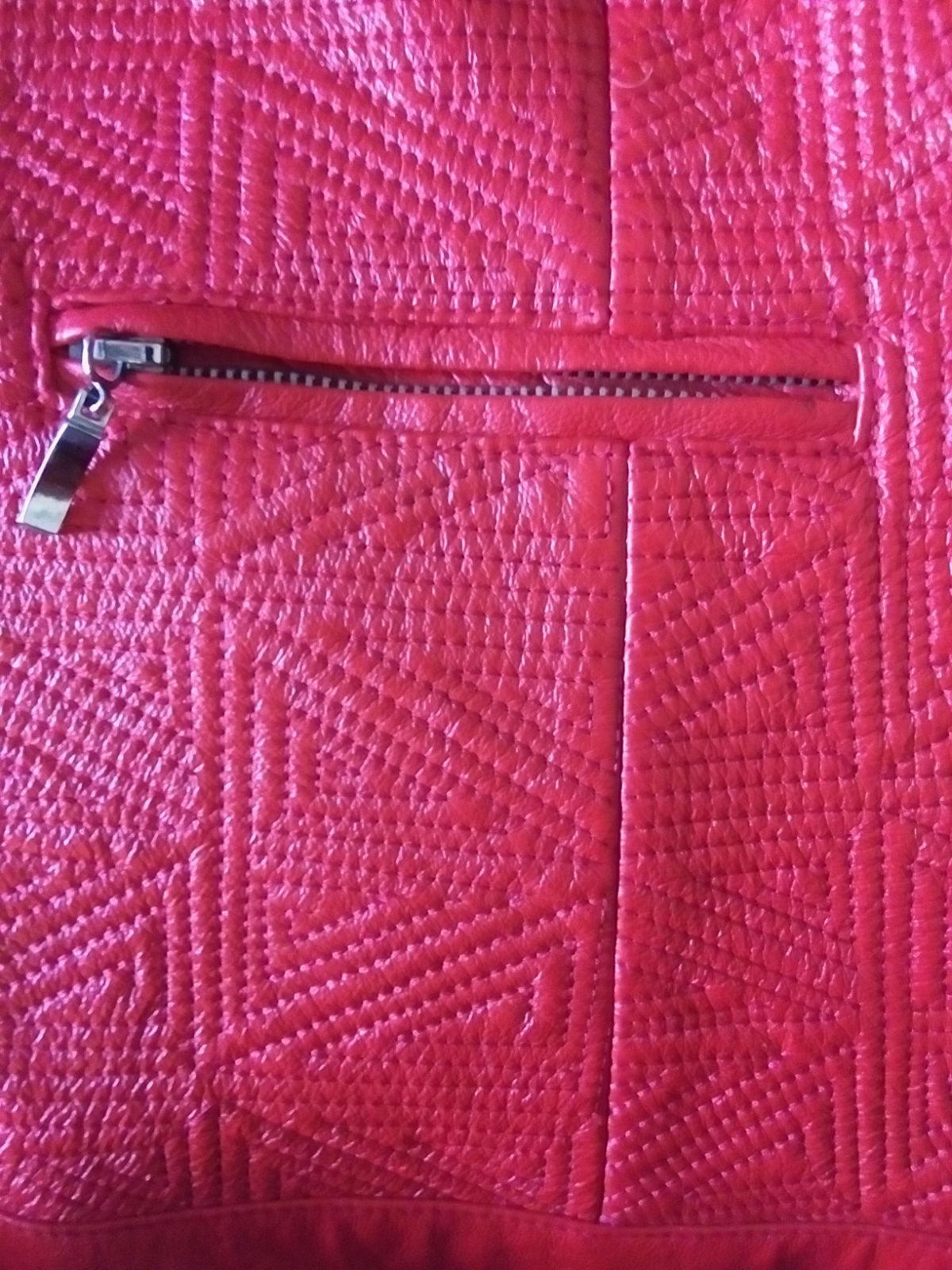 Nyguard Red Leather jacket