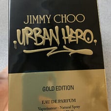 JIMMY CHOO URBAN HERO GOLD EDITION MEN PARFUM SPRAY 3.3 OZ