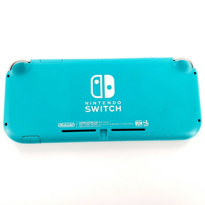 Nintendo Switch Lite Turquoise w/ shops 6 Games, 200GB Card, Case Cracked Screen *READ