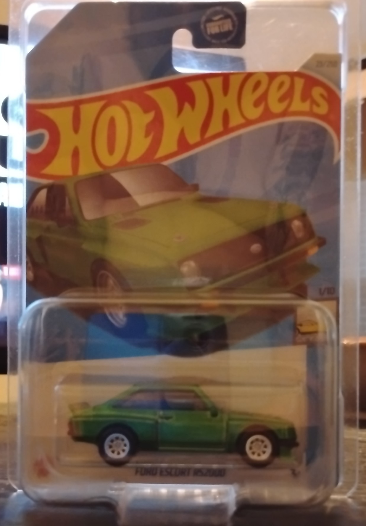Hot Wheels Ford escort RS2000 HW factory fresh 1/10 Super treasure Hunt