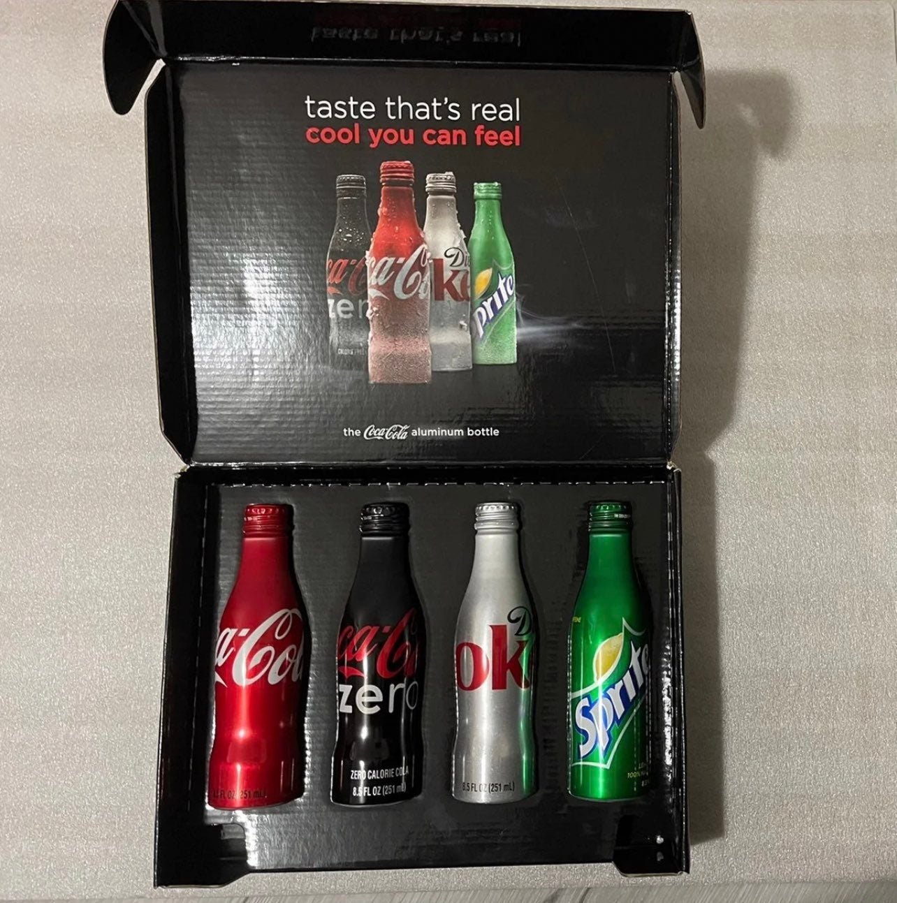 Coca Cola Contour Sampling Bottle Set 2009 Discontinued