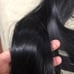 26” black Hair Extension Clip In