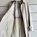 Cianni Cellini Men’s Beige Long Trench Coat Raincoat With Removable Liner Sz 40L