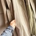 Cianni Cellini Men’s Beige Long Trench Coat Raincoat With Removable Liner Sz 40L