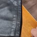 Vintage 90s authentic Harley Davidson pants black leather & stretch lycra inlay