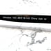 Warby Parker Winston 143 026 Eyeglasses Black Square Full Rim Frames 49-19-140