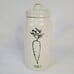 Rae Dunn Magenta Artisan Crunch Carrot Canister Farmhouse White Storage Jar 9.5