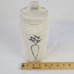 Rae Dunn Magenta Artisan Crunch Carrot Canister Farmhouse White Storage Jar 9.5